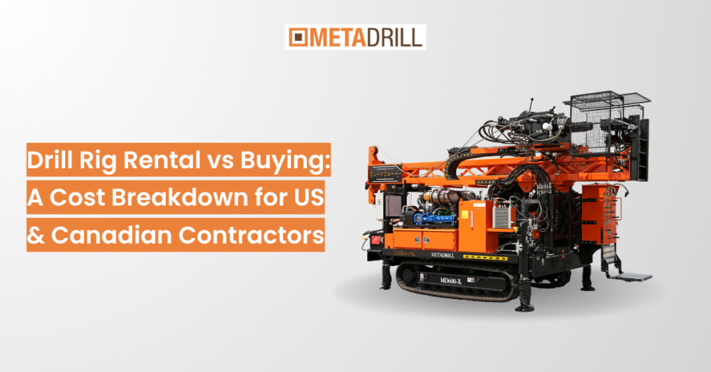 Drill Rig Rental vs Buying: A Cost Breakdown for US & Canadian Contractors